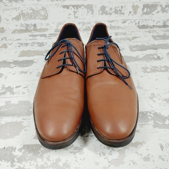 Sioux Tex Brown Leather Comfort Formal Lace-Up Shoes V464 - Picture 3 of 12